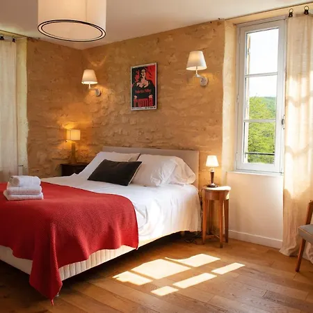 Les Hauts De Vincent Proche Sarlat לינה וארוחת בוקר 3*
